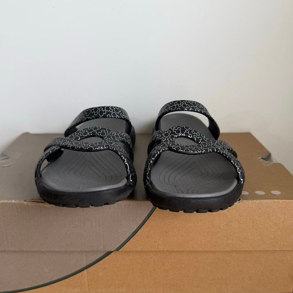 Crocs Meleen Twist ‘Mickey Mouse’ Women Slip On Sandals- SZ 7 - Picture 7 of 9